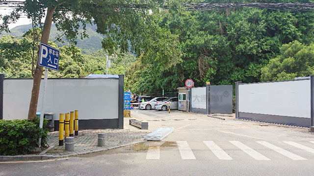 深圳杨梅坑项目工程围挡 装配式钢围挡全龙骨款-钢围挡-深圳市大通建材有限公司围挡生产厂家